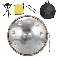 Algopix Similar Product 2 - Handpan Drum 22Inch D Minor 9Note