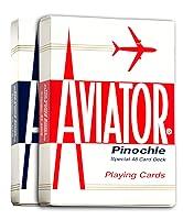Algopix Similar Product 7 - Aviator Pinochle Playing Cards