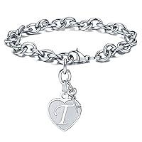 Algopix Similar Product 15 - Initial Bracelet Letter Bracelet Women