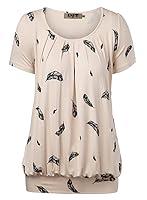 Algopix Similar Product 3 - DJT Womens Scoop Neck Short Sleeve