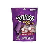 Algopix Similar Product 5 - Dingo Goofballs Chicken  Rawhide Chews