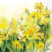 Algopix Similar Product 17 - Sunny Wildflowers Party Napkins 40