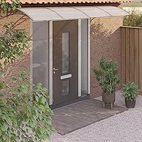 Algopix Similar Product 18 - Patio Awnings Door Canopy Gray