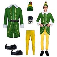 Algopix Similar Product 6 - Budby the Elf Costume Mens Christmas