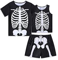 Algopix Similar Product 2 - Funnycokid Girls Halloween Pajamas Size