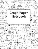 Algopix Similar Product 2 - Graph Paper Notebook 85 x 11 Quad