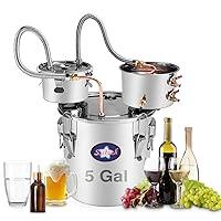 Algopix Similar Product 8 - Suteck Alcohol Still 5Gal 19L Stainless