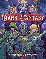 Algopix Similar Product 19 - Epic Dark Fantasy Coloring Book for