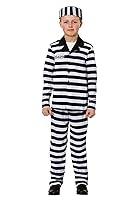 Algopix Similar Product 8 - Boy's Jailbird Costume Large