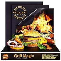 Algopix Similar Product 1 - Grill Magic BBQ Grill Mat Set of 3100