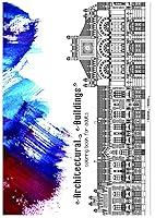 Algopix Similar Product 19 - Architectural Buildings Coloring Book