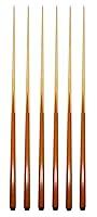 Algopix Similar Product 5 - HANS DELTA Set of 6 Pool Cues New 57