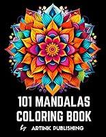 Algopix Similar Product 16 - 101 Mandalas Adult Coloring Books for