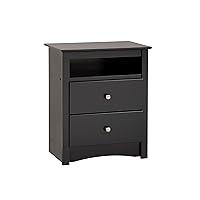 Algopix Similar Product 19 - Prepac Sonoma 2 Drawer Nightstand