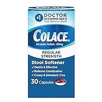 Algopix Similar Product 13 - Colace Regular Strength Stool Softener