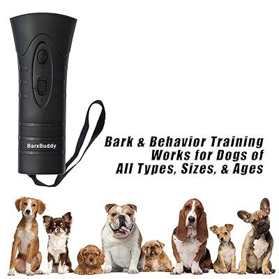 bubbacare Anti Barking Device, Dog Barking Control Devices with 3  Adjustable Level Up to 50 Ft, Dog Barking Deterrents with 20KHZ Ultrasonic  Safe for