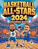 Algopix Similar Product 15 - Basketball Stars 2024 Coloring Book