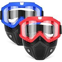 Algopix Similar Product 11 - POKONBOY 2 Pack Tactical Mask with