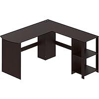 Algopix Similar Product 6 - SHW LShaped Home Office Wood Corner