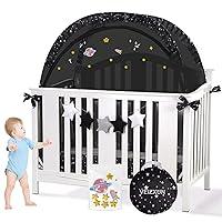 Algopix Similar Product 17 - Safety Star Crib Net to Keep Baby in