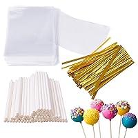 Algopix Similar Product 10 - Augshy 300Pcs 6 Inches Cake Pop Sticks