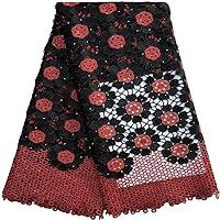 Algopix Similar Product 2 - SJD LACE African Lace Fabric 5 Yards