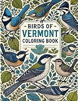 Algopix Similar Product 10 - Birds of Vermont Coloring Book