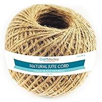 Algopix Similar Product 16 - 2Ply Natural 1mm Jute Cord 80gm by