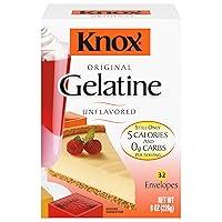 Algopix Similar Product 15 - Knox Original Unflavored Gelatin 32 ct