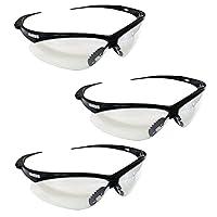 Algopix Similar Product 1 - Nemesis Safety Glasses Black Frame