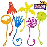 Algopix Similar Product 15 - Halloween Sticky Hands Bulk 42PCS