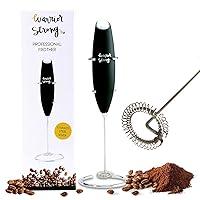 Algopix Similar Product 19 - Stainless Steel Frother and Stand by
