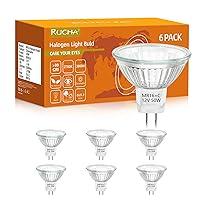 Algopix Similar Product 4 - RUCHA MR16 Halogen Buld 12V 50W