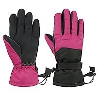 Algopix Similar Product 16 - Durio Kids Snow Gloves Waterproof