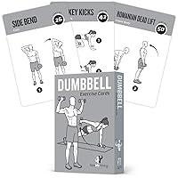 Algopix Similar Product 4 - NewMe Fitness Dumbbell Workout Cards