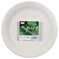 Algopix Similar Product 12 - PAPSTAR 11181 Disposable Plates White