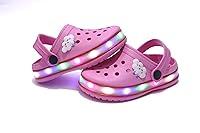 Algopix Similar Product 13 - VIYEAR Kids Boys Girls LED Clogs Cute