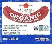 Algopix Similar Product 16 - Applegate Organic Beef Hot Dog Uncured