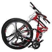 Algopix Similar Product 6 - EUROBIKE G4 Folding Mountain Bike 26