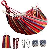 Algopix Similar Product 2 - Colel Double Hammock 2 Person Cotton