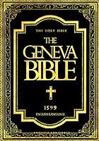 Algopix Similar Product 15 - The Geneva Bible in English Old and New