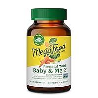 Algopix Similar Product 7 - MegaFood Baby  Me 2 Prenatal Vitamin