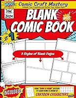 Algopix Similar Product 19 - Comic Craft Mastery  Blank Comic Book