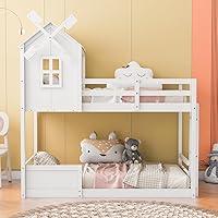 Algopix Similar Product 18 - PlayhouseInspired Style Wooden Twin