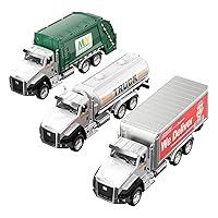 Algopix Similar Product 7 - TEMI 3 Pack of Diecast City Transport