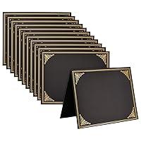 Algopix Similar Product 6 - 12Pack Black Certificate Holders with