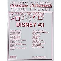 Algopix Similar Product 15 - Disney 3 songsheet packet for the