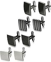 Algopix Similar Product 15 - FIBO STEEL 4 Pairs Wedding Business