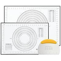 Algopix Similar Product 10 - Unokit Silicone Baking Mat 3Piece Set