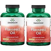 Algopix Similar Product 5 - Swanson Flaxseed Oil Made with Organic